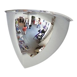 Mottez spejlkuppel 90 - 100 cm -  hjrnekugleformet spejl