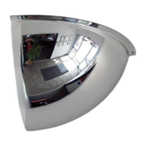 Mottez spejlkuppel 90 - 100 cm -  hjrnekugleformet spejl