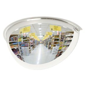 Mottez spejlkuppel 180° - 100 cm - kvartkugleformet spejl