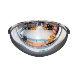 Mottez spejlkuppel 180 - 80 cm -  kvartkugleformet spejl