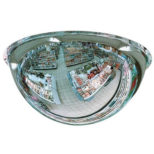 Mottez spejlkuppel 360 - 100 cm -  halvkugleformet spejl