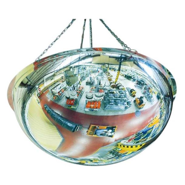 Mottez spejlkuppel 360 - 100 cm -  halvkugleformet spejl