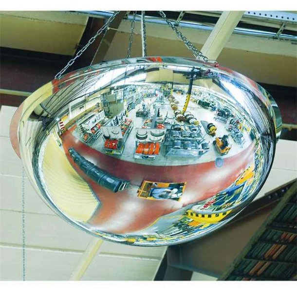 Mottez spejlkuppel 360 - 80 cm -  halvkugleformet spejl