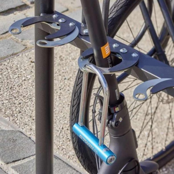 Lbehjulsstativ til 6 lbehjul + 3 cykler - 50mm stl stende