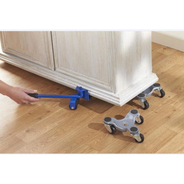 Mottez Mbelruller metal 50 kg - 160 x 160 x 160 mm - 4 stk.