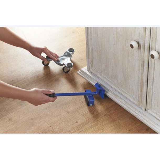 Mottez Mbelruller metal 50 kg - 160 x 160 x 160 mm - 4 stk.