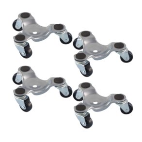 Mottez M�belruller metal 50 kg - 160 x 160 x 160 mm - 4 stk.