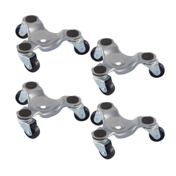 Mottez Mbelruller metal 50 kg - 160 x 160 x 160 mm - 4 stk.