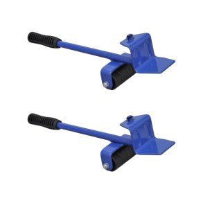 Mottez M�bell�fter metal 100kg - bl� - 2 stk.