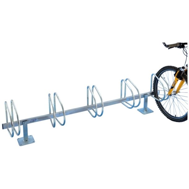 Mottez Stolpe til 4 - 5 V�gh�ngt cykelstativer - Galvaniseret