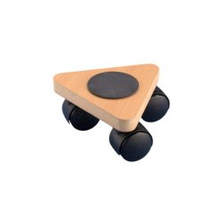 Mottez Mbelruller MDF 75kg - 130 x 130 x 130mm - 4 stk.