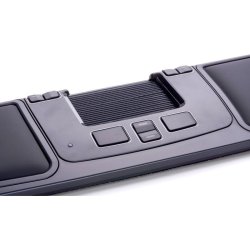 Mousetrapper Prime - Sort - Styremtte - 8 knapper - klik og Scroll - Trdls/Bluetooth