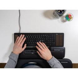 Mousetrapper Delta regular - rullestav - 6 knapper - sort/Sort