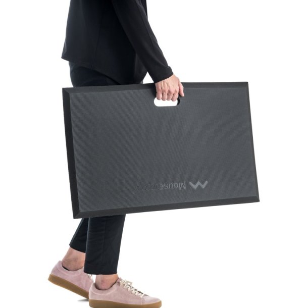 Mousetrapper Active st�m�tte - 18mm tyk ergonomisk Aflastningsm�tte - 45x74 cm