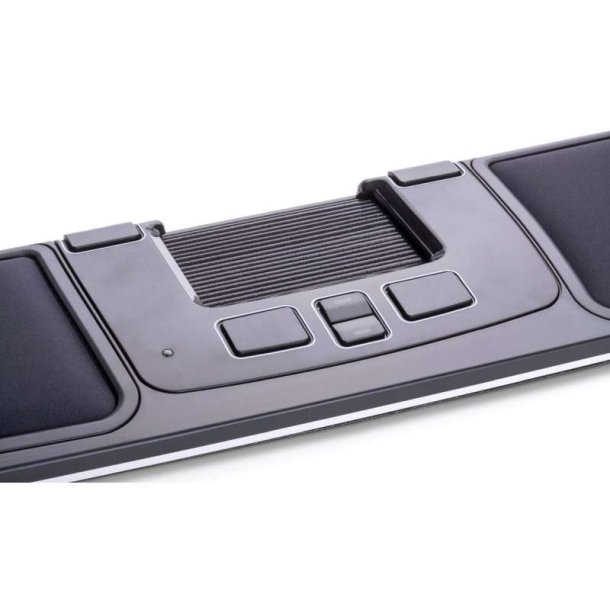 Mousetrapper Advance 2.0 - Sort/Hvid - styremtte - 6 knapper - Klik og Scroll - USB