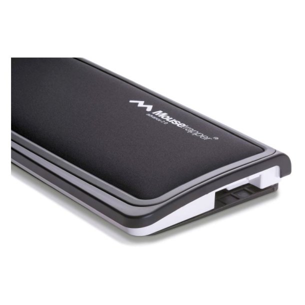 Mousetrapper Advance 2.0 - Sort/Hvid - styremtte - 6 knapper - Klik og Scroll - USB
