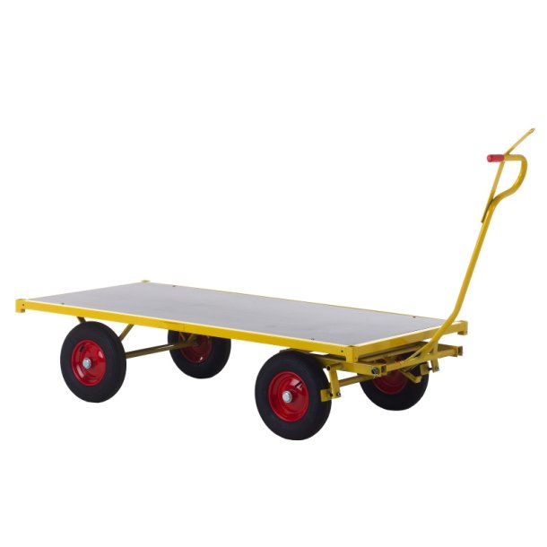 Ravendo Transportvogn - TW 2050 - 2500x1000 mm - 1200 kg<br>Luftgummi hjul