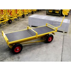 Ravendo Gips Transportvogn PBT 2200 - 2200x700 mm - 1200 kg - Massive hjul