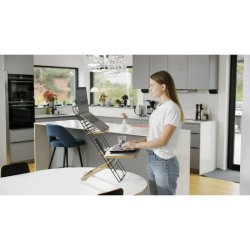 Mousetrapper Standfriend - ergonomisk - Foldbar - Metal stand i sort