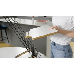 Mousetrapper Standfriend - ergonomisk - Foldbar - Metal stand i sort