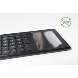 Mousetrapper Tastatur Type - Trdls - Solar - Slim Ergonomisk - Sort