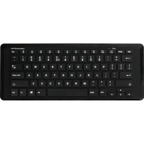 Mousetrapper Mini Wireless Keyboard - Nordisk QWERTY med USB-C og Bluetooth