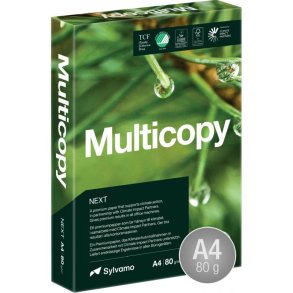 MultiCopy kopipapir NEXT - A4 - 80g - 500 ark pr. pakke