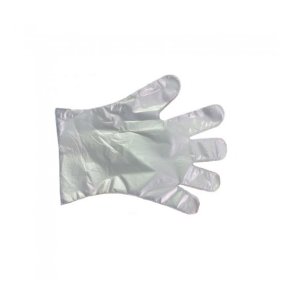 F�devaregodkendte engangshandsker (Tankhandsker) i PE. - pose. 100 stk. i st�rrelse Large