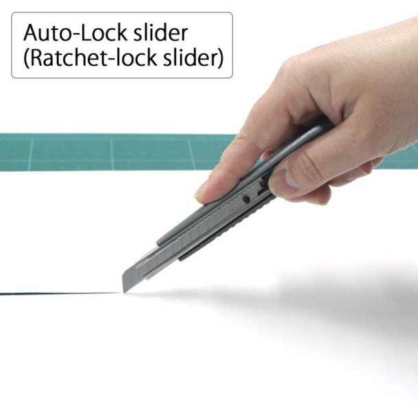 NT-Cutter pro A-300GRP Hobbykniv - 9mm - autolock - metalgreb