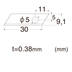 NT-Cutter BQ-11P skreblade til Q-100P hobbykniv - Pakke med 2 stk