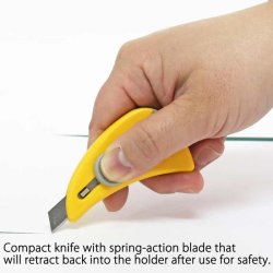 NT-Cutter Q-100P Quick Knife hobbykniv - 5 levende farver