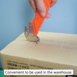 NT-Cutter R-1200 emballage- og kartonkniv inkl. 2 skreblade