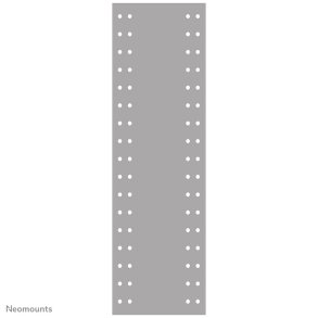 Neomounts KEYB-V100RACK Keyboard/mouse shelf connector - Silver - Steel - 100 x 100,75 x 75 mm - 0 - 400 mm - 0 - 120 mm