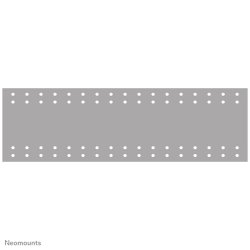 Neomounts KEYB-V100RACK Keyboard/mouse shelf connector - Silver - Steel - 100 x 100,75 x 75 mm - 0 - 400 mm - 0 - 120 mm
