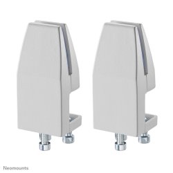 Neomounts NS-CLMP40WHITE Desk clamp set 2 pcs - max 5 kg - White - Aluminium - 5 kg - Desk - 0 - 89 mm - 0 - 42 mm