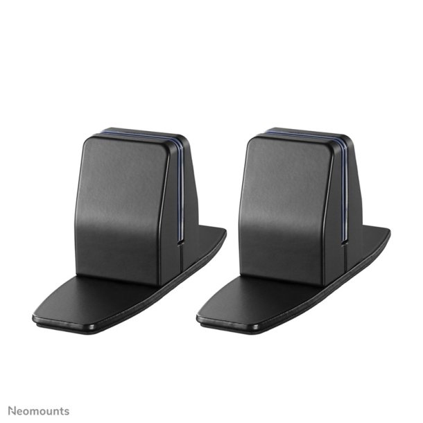 Neomounts NS-CLMPSTANDBLACK Desk clamp set 2 pcs - max 8 kg - Black - Aluminium - 8 kg - Desk - 1 - 0 - 62 mm