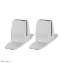 Neomounts NS-CLMPSTANDWHITE Desk clamp set 2 pcs - max 8 kg - White - Aluminium - 8 kg - Desk - 1 - 0 - 62 mm