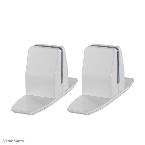 Neomounts NS-CLMPSTANDWHITE Desk clamp set 2 pcs - max 8 kg - White - Aluminium - 8 kg - Desk - 1 - 0 - 62 mm