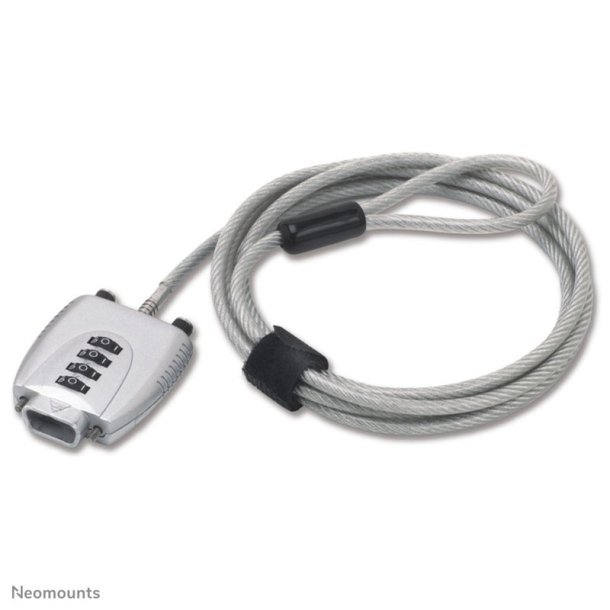 Neomounts NSVGALOCK Safety cable with lock - universal - Silver - 260 mm - 150 mm - 30 mm - 300 g - China
