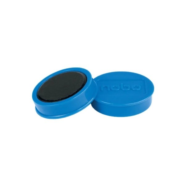 Whiteboard magneter Nobo bl� - 38 mm - 4 stk.