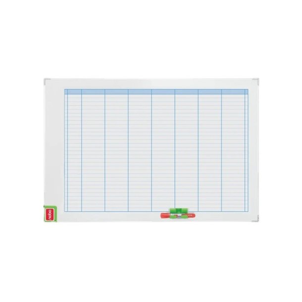 Whiteboard tavle Nobo planl�gningstavle uge - 60x90 cm