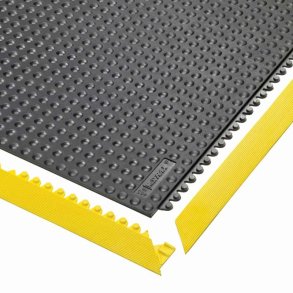 Notrax modul�r svejsem�tte Skywalker FR 465 - 91x91cm sort Nitril flisem�tte