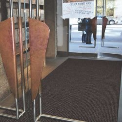 Notrax indgangsm�tte Heritage rib - 90x150cm smudsm�tte tr�kul