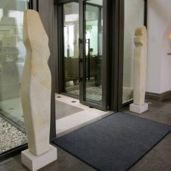 Notrax drmtte Uni Imperial 019 - 135cm printet mtte i din farve meterml (pr. cm)