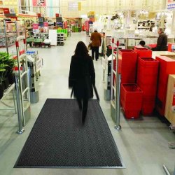 Notrax indgangsmtte Arrow Trax 118 - 60x90cm smudsmtte trkul