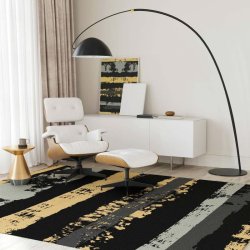 Notrax designertppe New Deco 179R - 120x180cm - Chalk Gul Smudsmtte