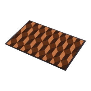 Notrax designertppe New Deco 179R - 120x180cm - Jumping Brun Smudsmtte