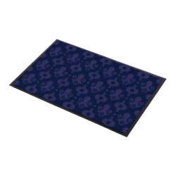 Notrax designertppe New Deco 179R - 120x180cm - Royal Bl Smudsmtte