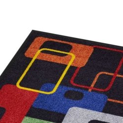 Notrax designertppe Deco 179 - 150cm Modern 70s Smudsmtte Meterml (pr. cm)