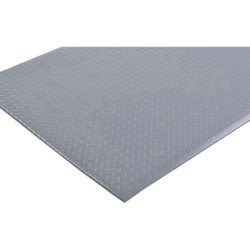 Notrax arbejdsmtte 419 Diamond Sof-Tred - 122cm x 18,3 meter gr vinylmtte rulle